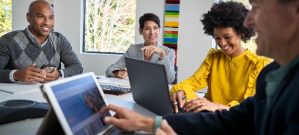 Staff at the meeting house