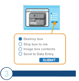 第三步查看档案存储纸箱图片